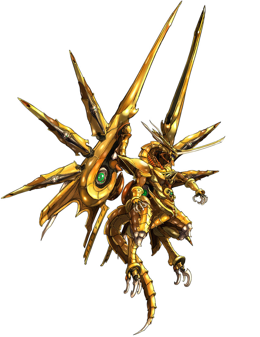 Bahamut Fury Art from Crisis Core: Final Fantasy VII