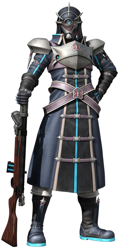 Deep Ground Soldier Art from Dirge of Cerberus