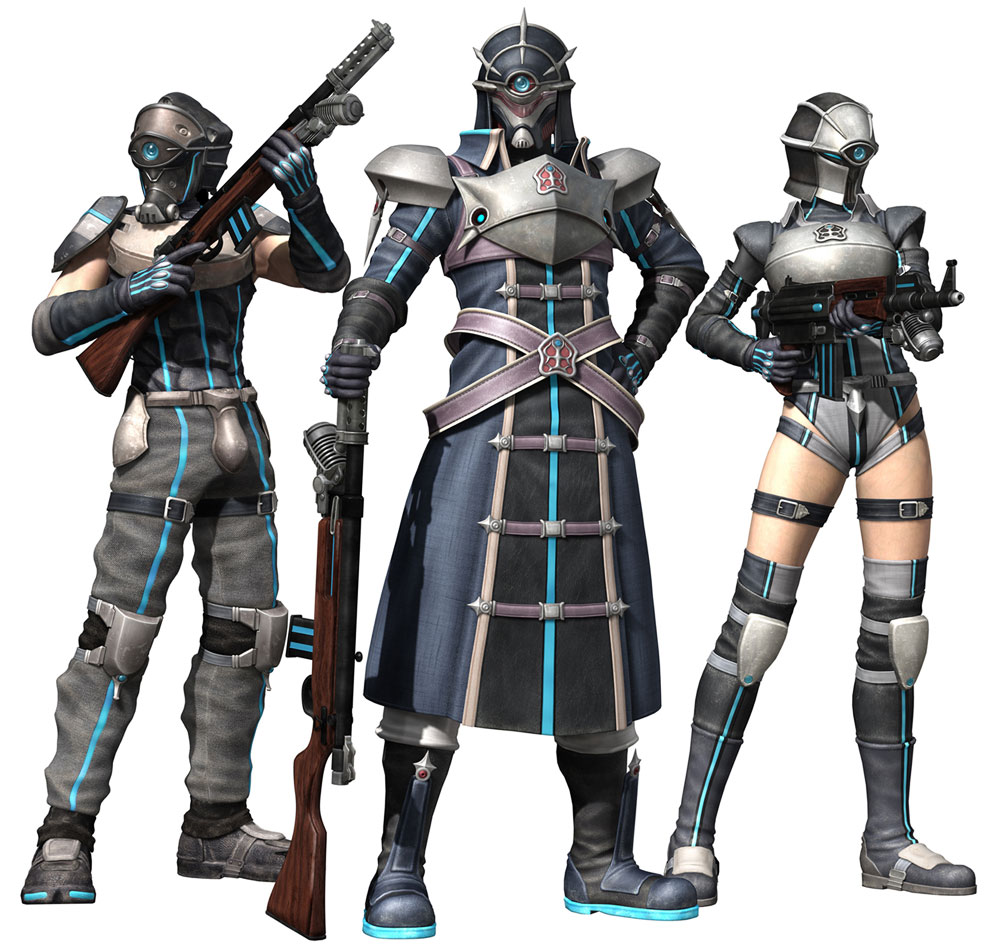 Deep Ground Soldiers Art from Dirge of Cerberus