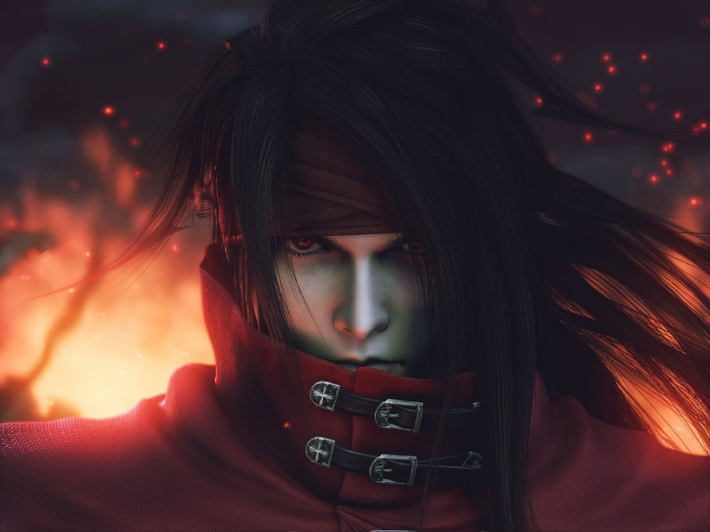 Vincent CG Face Art from Dirge of Cerberus