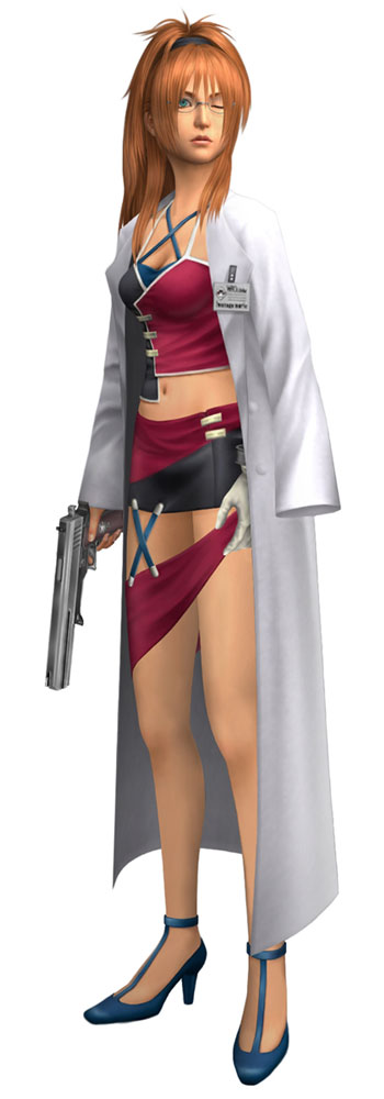 Shalua Rui Render from Dirge of Cerberus