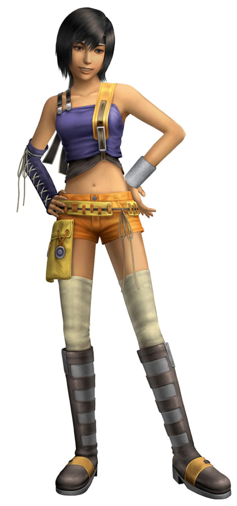 Yuffie Kisaragi Render from Dirge of Cerberus