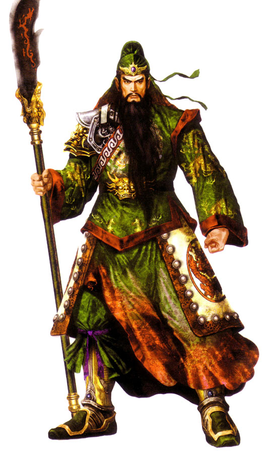 Guan Yu Art from Dynasty Warriors 4