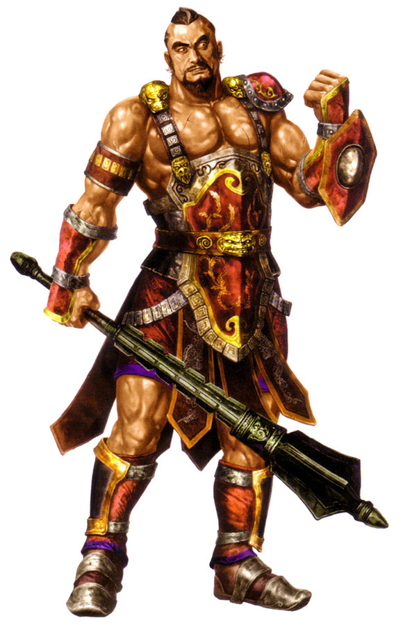 Huang Gai Art from Dynasty Warriors 4