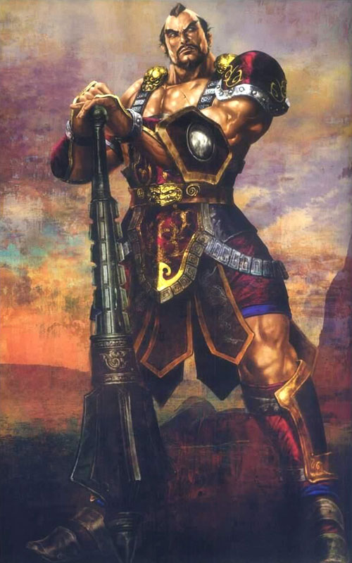 Huang Gai Illustration from Dynasty Warriors 4