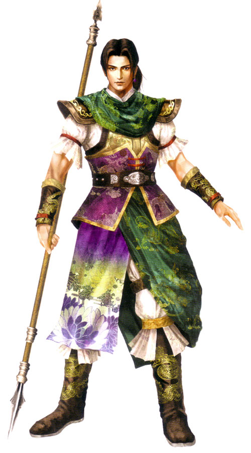 Jiang Wei Art from Dynasty Warriors 4