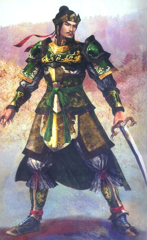 Liu Bei Illustration from Dynasty Warriors 4