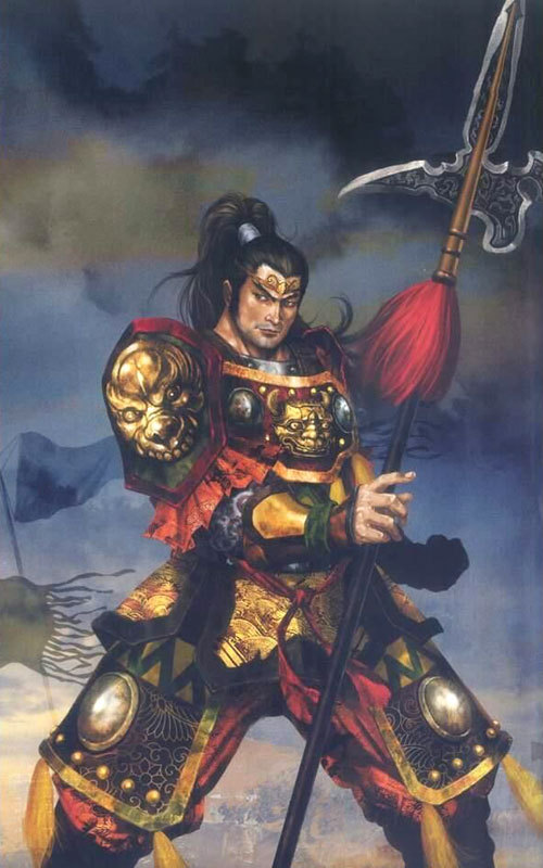 Lu Meng Illustration from Dynasty Warriors 4