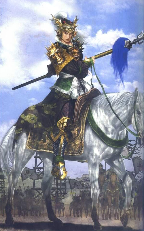 Ma Chao Illustration from Dynasty Warriors 4