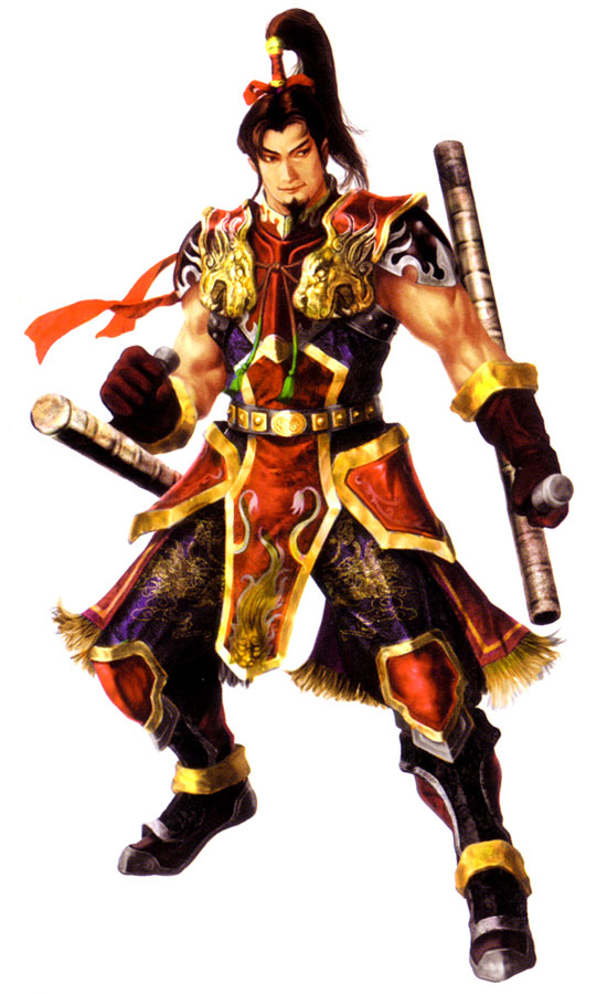 Sun Ce Art from Dynasty Warriors 4