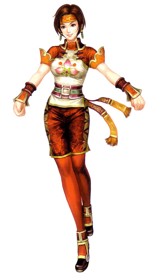 Sun Shang Xiang Art from Dynasty Warriors 4