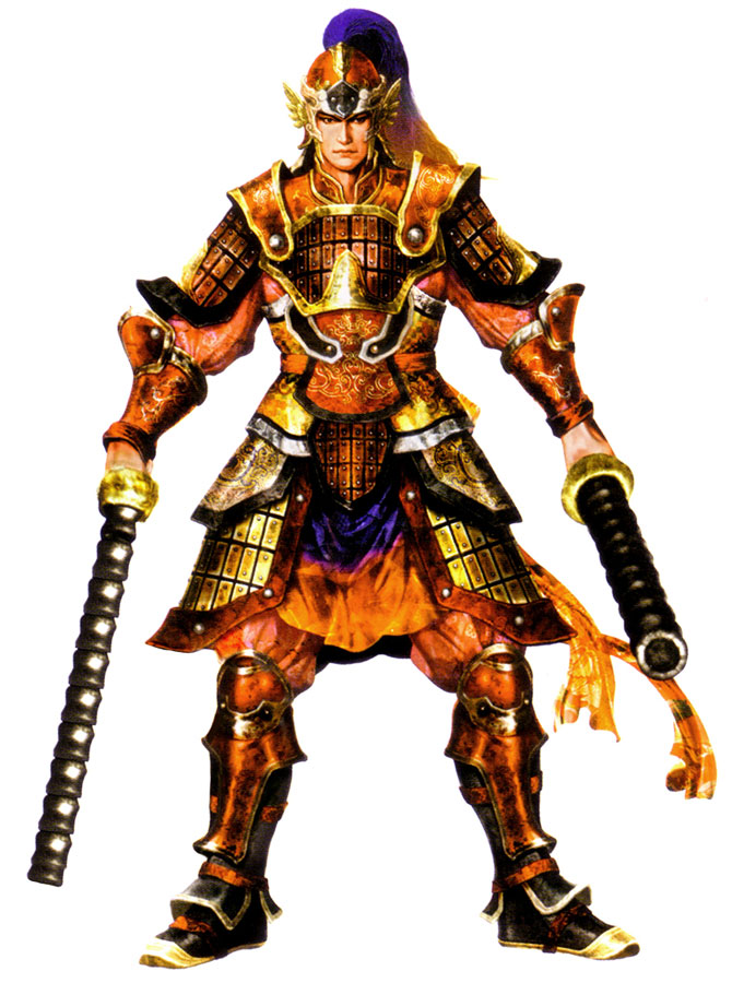 Taishi Ci Art from Dynasty Warriors 4