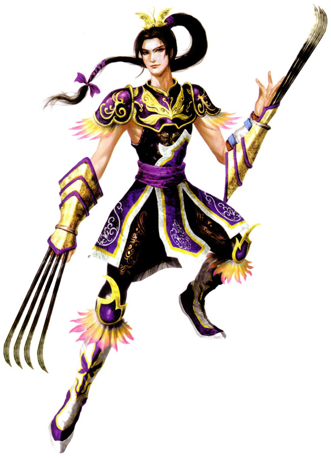 Zhang He Art from Dynasty Warriors 4
