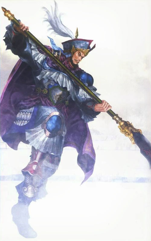 Zhang Liao Illustration from Dynasty Warriors 4