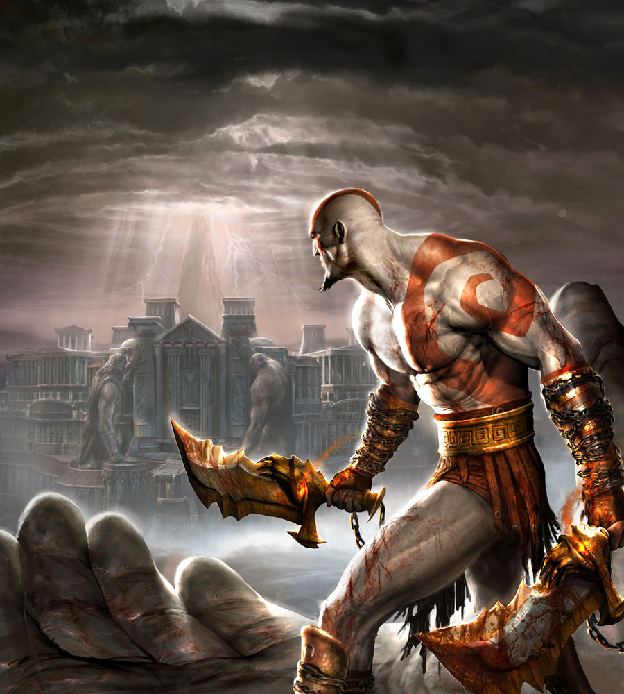 Box Art from God of War II