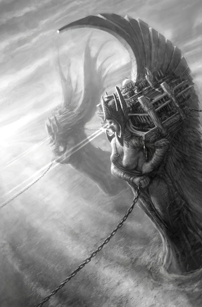 Statues Concept Art from God of War II