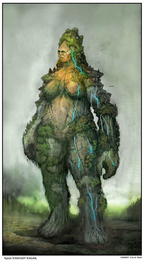 Gaia Art from God of War II