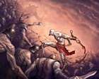 Kratos in Battle