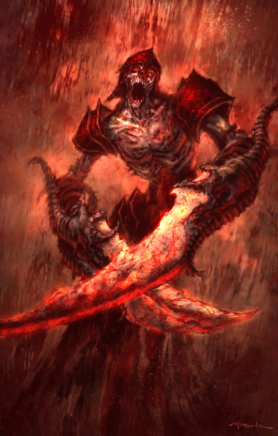 Skeleton Art from God of War II