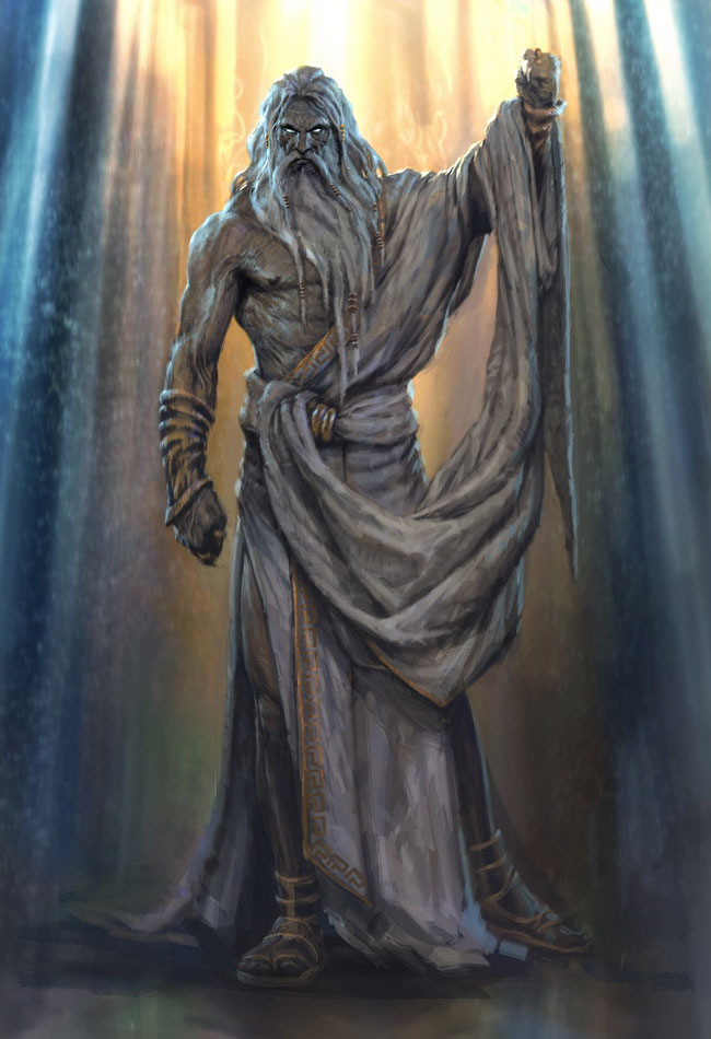 Zeus Art from God of War II