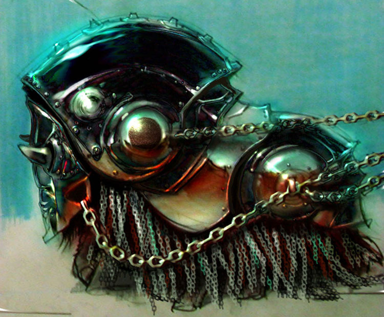Yak Concept Art from Guild Wars Prophecies