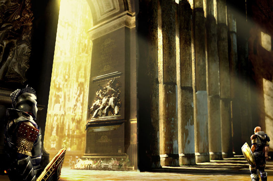 Vault Concept Art from Guild Wars Prophecies