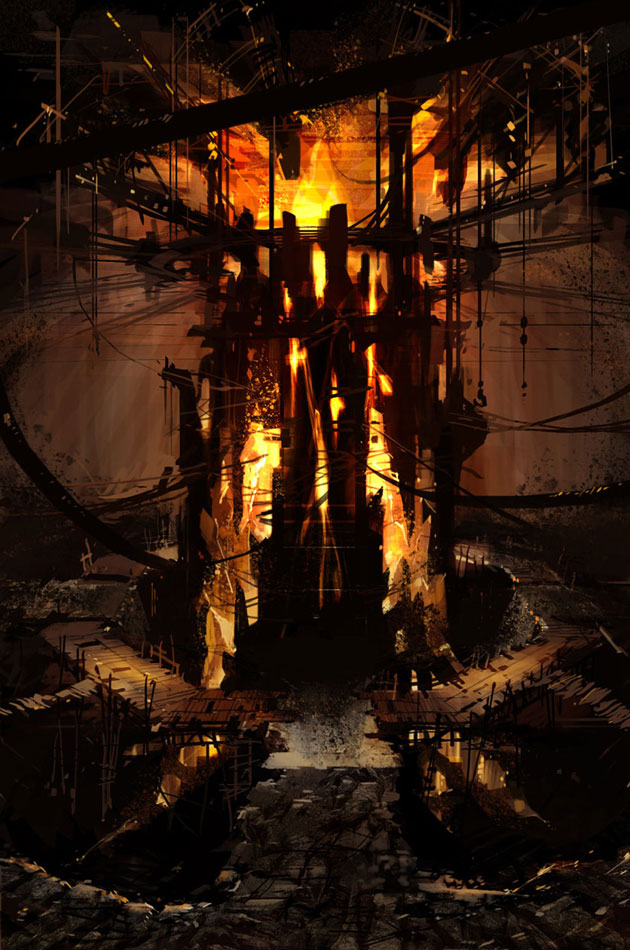 Sorrow's Furnace Art from Guild Wars Prophecies