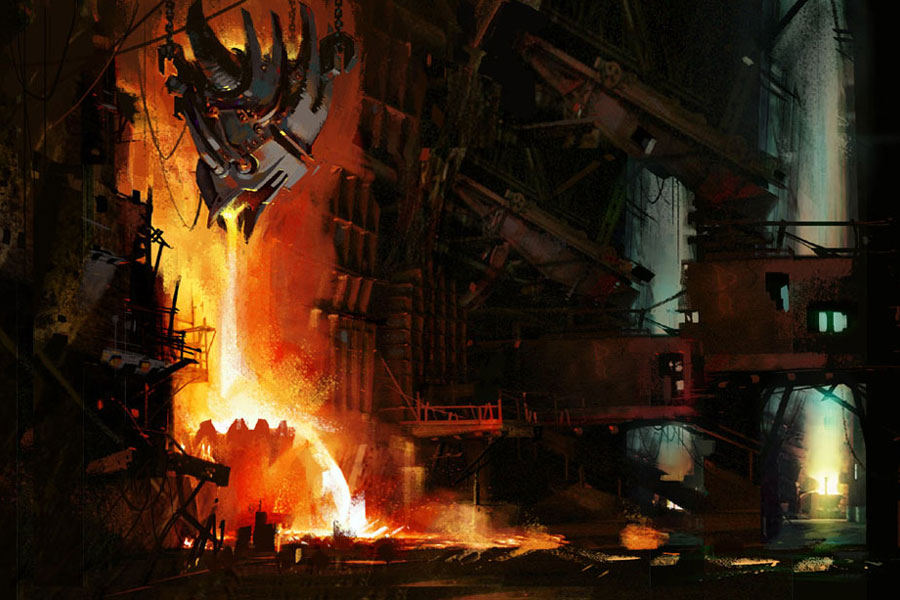 Foundry Art from Guild Wars Factions