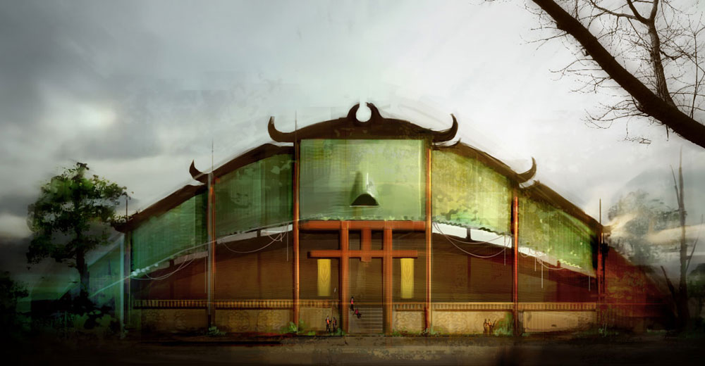 Guild Hall Art from Guild Wars Factions