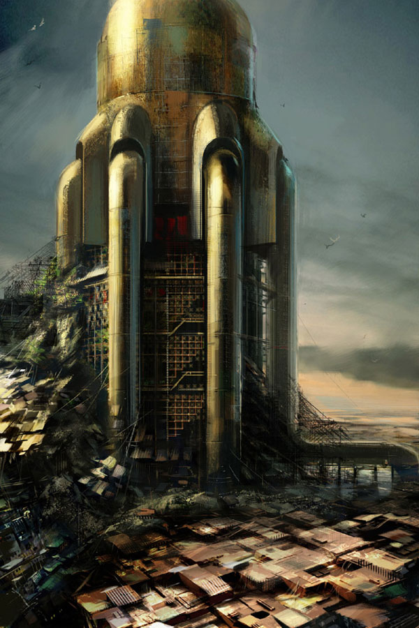 Water Tank Art from Guild Wars Factions