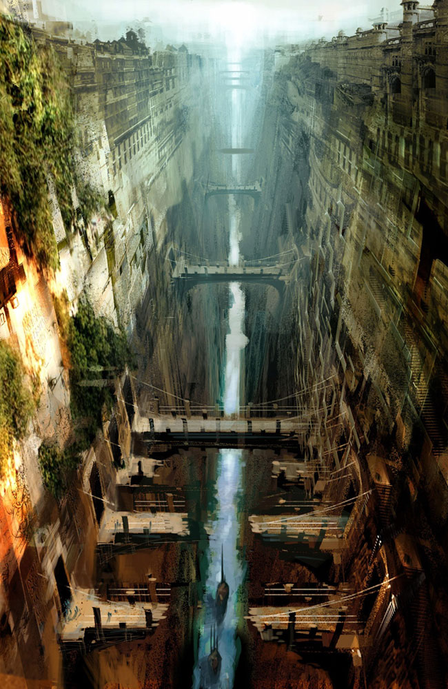 Bridges Concept Art from Guild Wars Factions