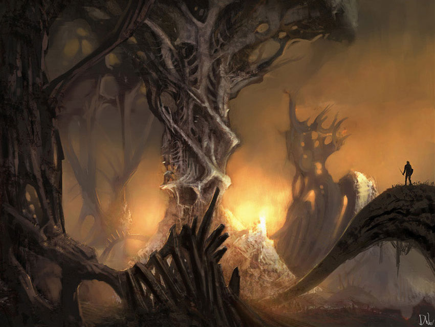 Environment Artwork from Guild Wars Factions