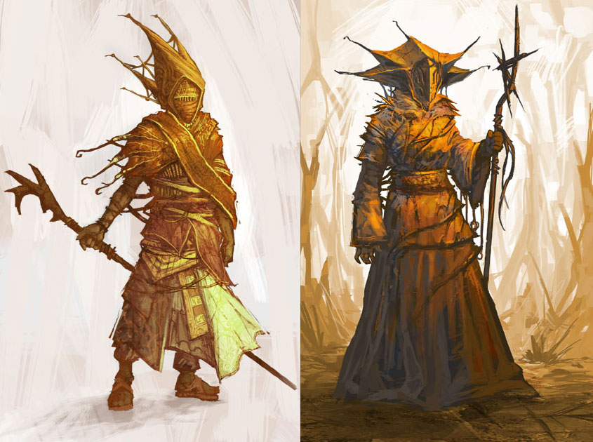 Nomad Male Art from Guild Wars Factions
