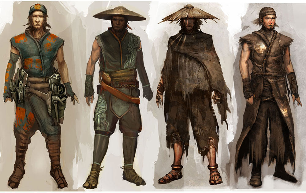Peasent Male Art from Guild Wars Factions