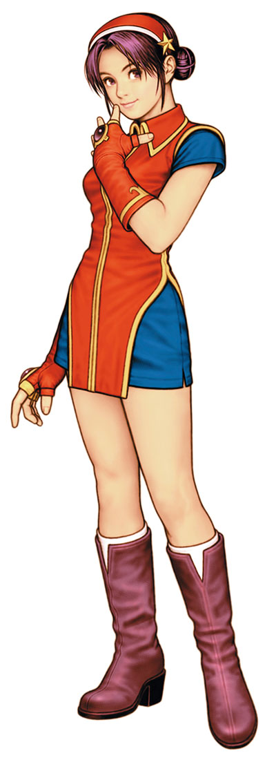 Athena Asamiya Art from King of Fighters 2000
