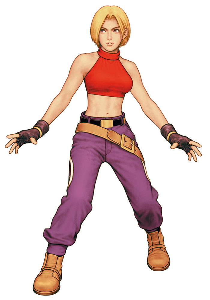 Blue Mary Art from King of Fighters 2000