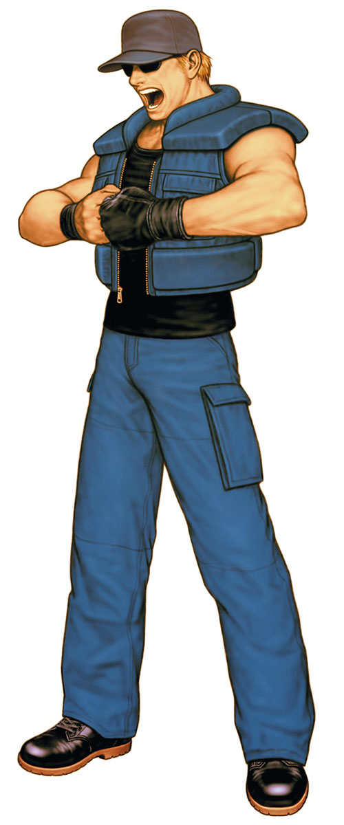 Clark Still Art from King of Fighters 2000