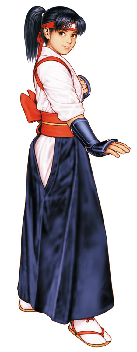 Kasumi Todoh Art from King of Fighters 2000