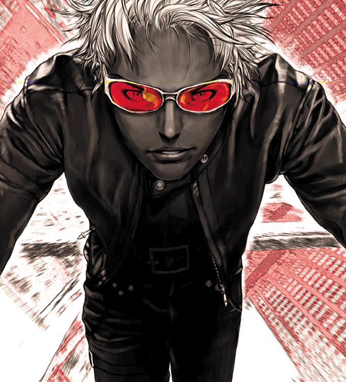 K' Illustration from King of Fighters 2000