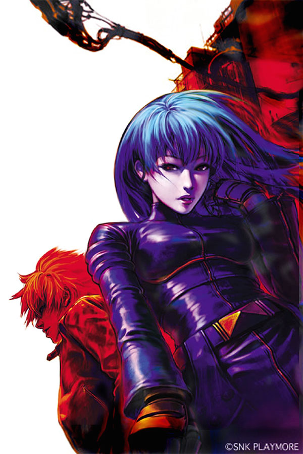 K' and Kula Diamond Art from King of Fighters 2000
