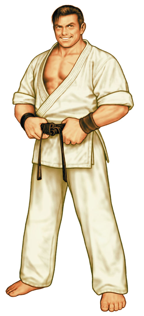 Takuma Sakazaki Art from King of Fighters 2000