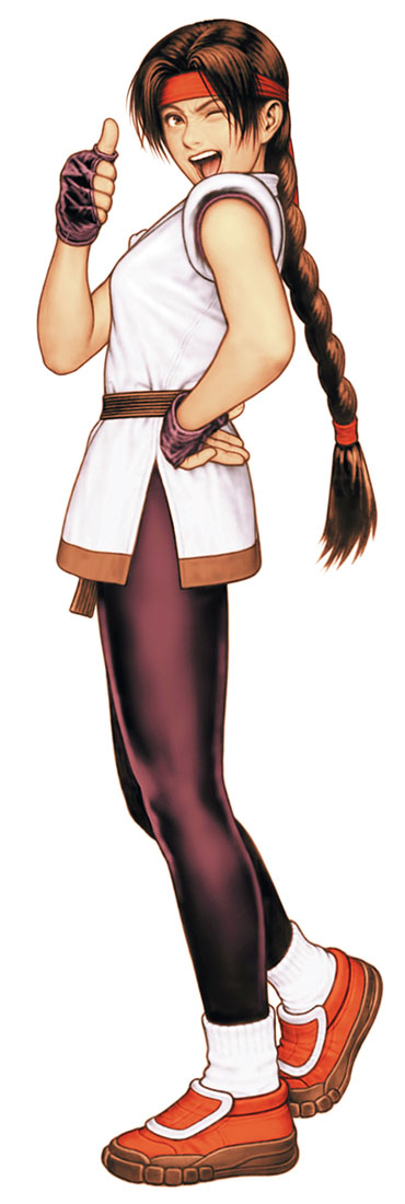 Yuri Sakazaki Art from King of Fighters 2000