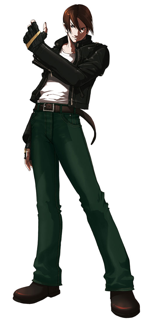 Kyo Kusanagi Art from King of Fighters 2003