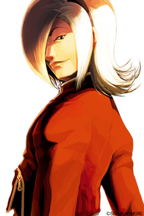 Ash Crimson Portrait Art from King of Fighters 2003