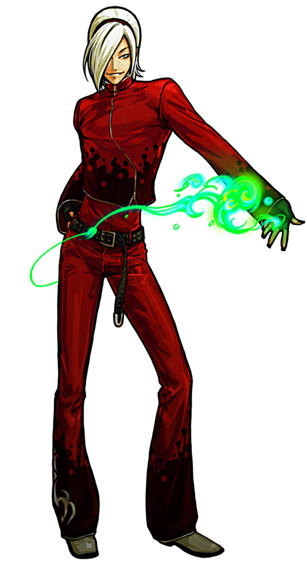 Ash Crimson Art from The King of Fighters XI