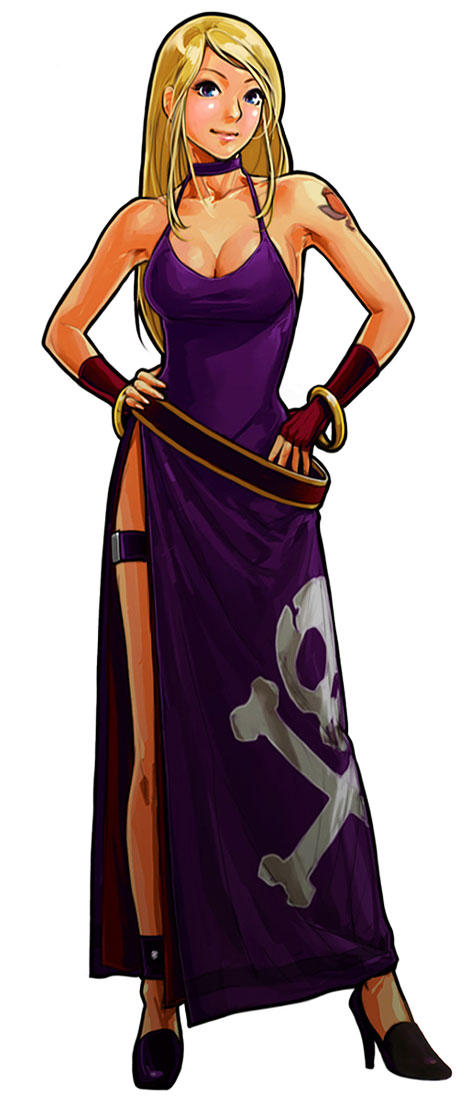 Bonne Jenet Art from The King of Fighters XI
