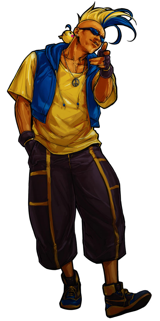 Duck King Art from The King of Fighters XI