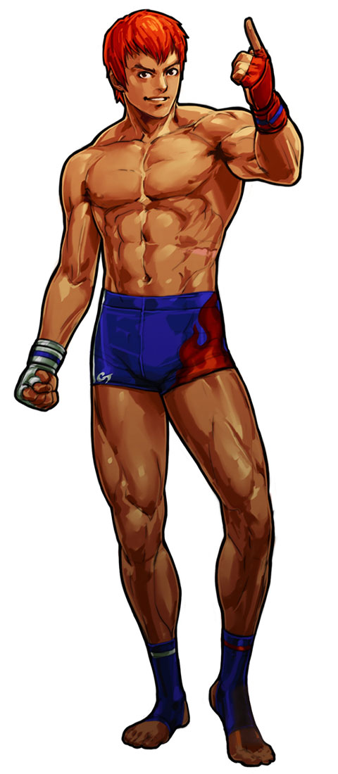 Gai Tendo Art from The King of Fighters XI