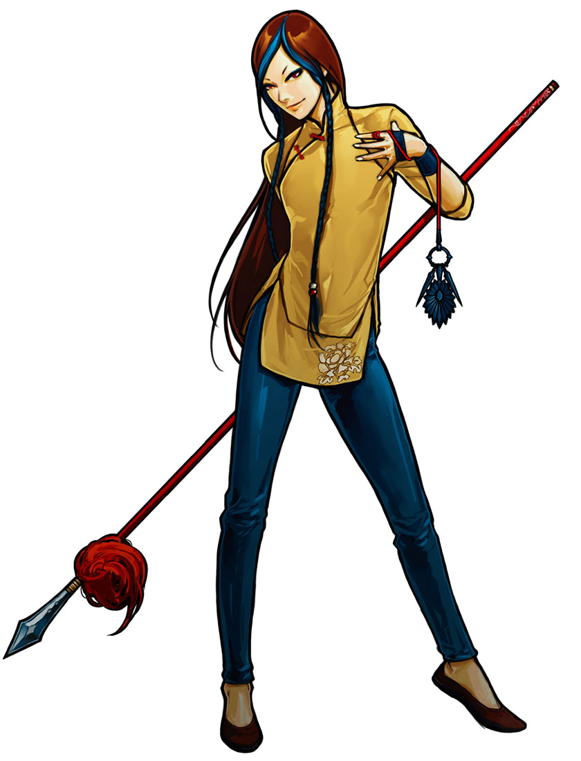 Shion Art from The King of Fighters XI