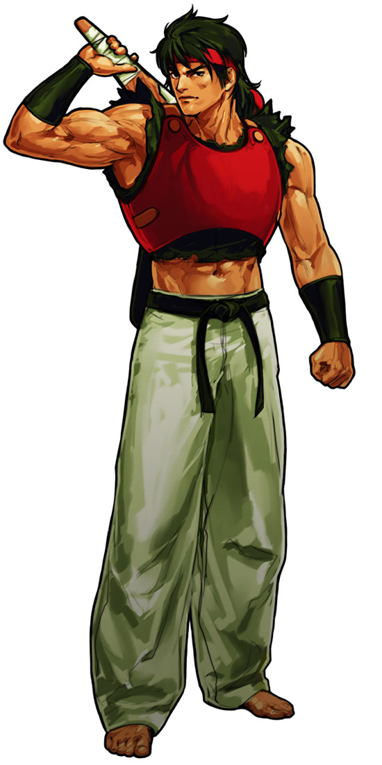Sho Hayate Art from The King of Fighters XI